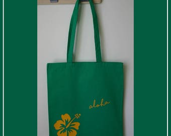 Cotton - beach bag shopping bag