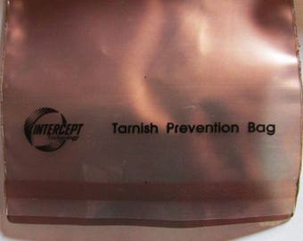 Anti-Tarnish Bags 2X2, Ring, Earring or Small Necklace, Protect Jewelry, Intercept Anti-Tarnish 2-Mil Plastic Bag, Environmentally-friendly