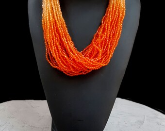 Degraded MULTISTRAND Pearl Necklace