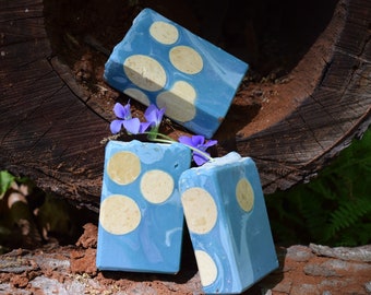 Gardenia Waters: handmade soap, cold process soap, coconut milk soap, artisan soap, oatmeal soap