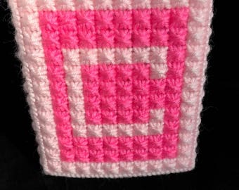 Personalized Letter Tissue Box Holder