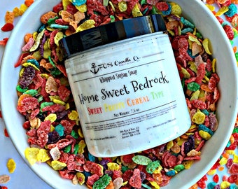 Sugar Scrub ~ Whipped Sugar Scrub ~ Whipped Soap ~ Exfoliating Soap ~ HOME SWEET BEDROCK ~ Shaving Soap ~ Citrus ~ Soap Scrub ~ Fruity