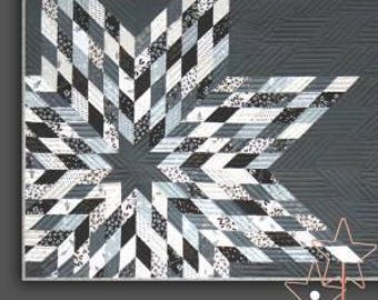 Mega Star Quilt pattern Designed by Zen Chic