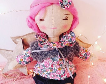 Linen Antoinette doll.