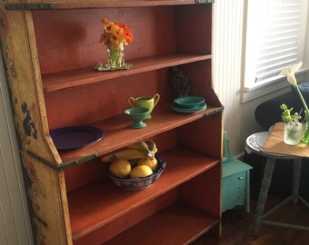 BEAUTIFUL Antique MONTEREY Bookshelf RARE