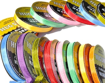 3 rolls of Hug Snug Seam Binding - Choose and three Colors!