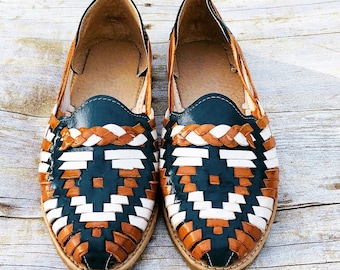 Huaraches, Sandals, leather sandals, turquoise sandals, slip ons, loafers, espadrilles, bohemian sandals