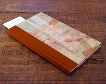 Hardcover Journal Handbound Pastepaper Decorative Notebook