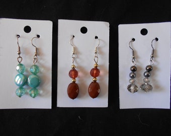 Fashion earrings, jewellery