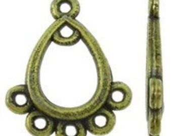20pcs--Vintage, Pendant, Different Colors, 13x16 (B14-1)