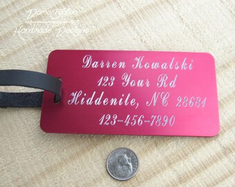 Luggage Tags, Personalized Luggage Tags, Custom Luggage Tags, Vacation Tag, Custom Tag, Monogram Luggage Tag, Wedding Gift