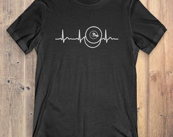 Cymbals T-Shirt Gift: Cymbals Heartbeat