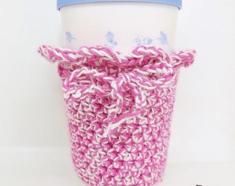 Travel Mug Cosy, Cup Sleeve, Coffee Shop, Mug Wrap, Gift for Coffee Lover, Commuter Present, Cup Cosy, Tea Lover, Cup Warmer, Mug Hug,