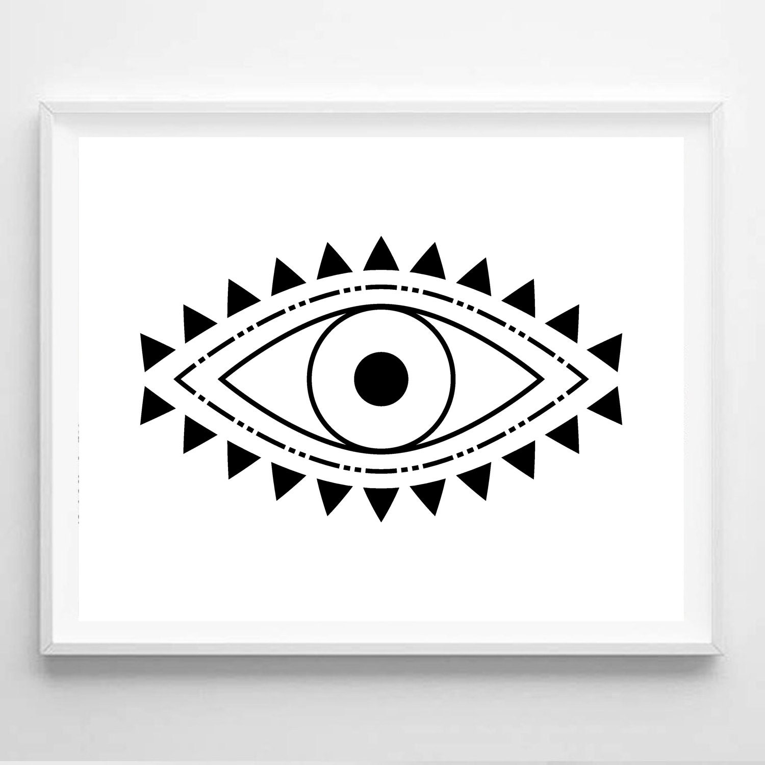 Evil Eye Print Spiritual Print Evil Eye Art Spiritual Art   Il Fullxfull.1147736298 Awao 