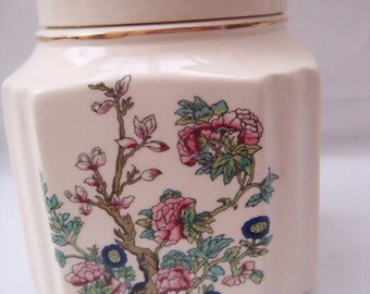 Sadler Lidded Indian Tree Lidded Ginger Jar