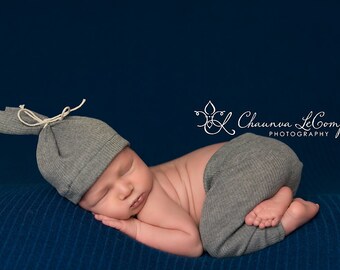 Newborn pant set, newborn pants, newborn hat, newborn photo prop, newborn photography prop, photo prop, newborn pants, pant set, newborn