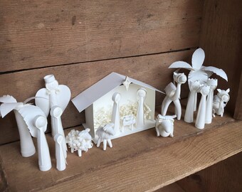 Paper Quilled Nativity Scene - Complete Set