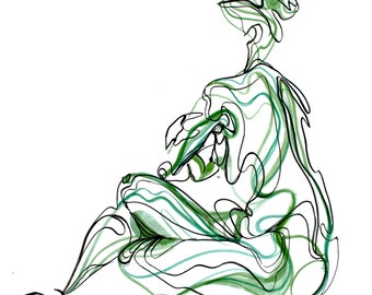 Print of Original Figure Study
