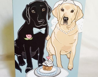 Wedding Labs - Greeting Card