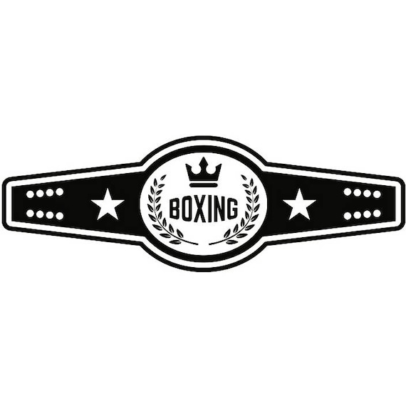 Boxing Belt 1 Champion Fight Fighting MMA Mixed Martial Art
