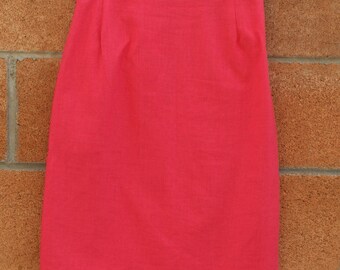 Pink High Waist Skirt