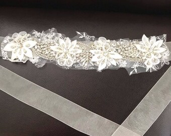 Bridal sash or wedding belt