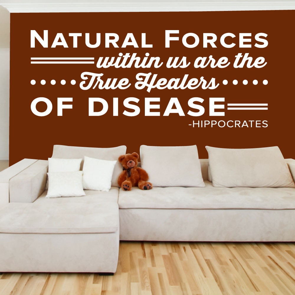 Natural Forces Within Us Are The True Healers F Disease