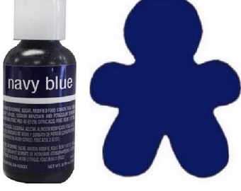 Chefmaster Navy Blue 75 oz Icing 20g Food Coloring