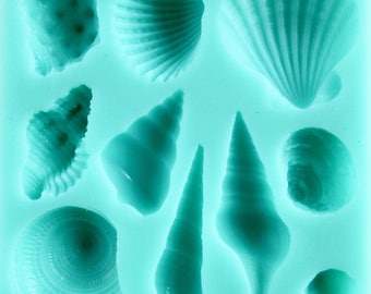Moules en Silicone - Coquilles 84mm x 77mm