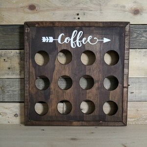 farmhouse style k cup holder