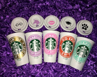 Personalized Starbucks Cup / Travel Mug / Graduation Gift / Teacher Appreciation / Personalized Gift / Bridesmaid Gift / Birthday Gift