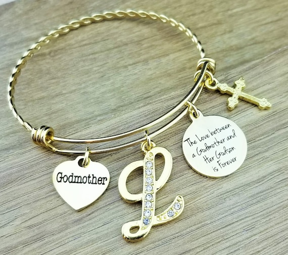 Gold Godmother Bracelet Godmother Gift Fairy Godmother Fairy Godmother Gift Gift for Godmother Gifts for Godparents Gifts for Godmother