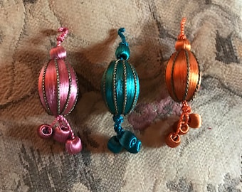 Antique Silk and Metallic Passementerie Bobble Tassel