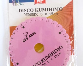 Kumihimo Japanese Braiding Disk, Braiding tool Kumihimo, Disk Kumihimo 15 cm, knitting supply