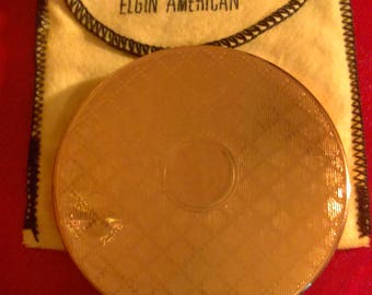 Vintage 1940's Elgin America Compact never used