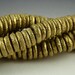 Brass Metal Bead, Spacer Bead, 9mm to 10mm, Rustic Beads, Donut Shape, Big Hole Bead, Brass Ring Bead, Round Bead, Heavy Bead