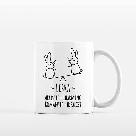 Libra Mug Libra Gift for Him Libra Zodiac Gift for Her Zodiac Mug Zodiac Sign Gift Horoscope Gift Astrology Gift Libra Coffee Mug