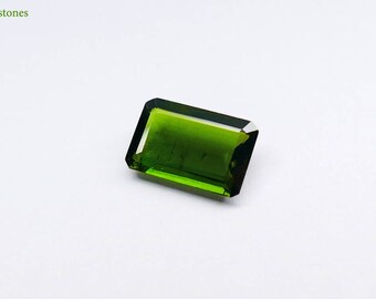 Loose Green Tourmaline Gemstone