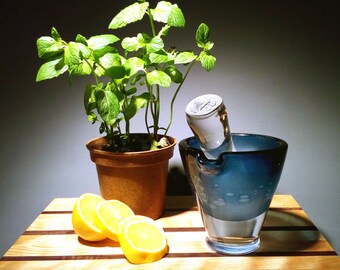 Blown Glass Mortar and Pestle