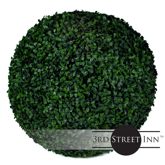 Extra Large 19 Boxwood Topiary Ball Perfect for