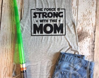 the force is strong with this one shirt