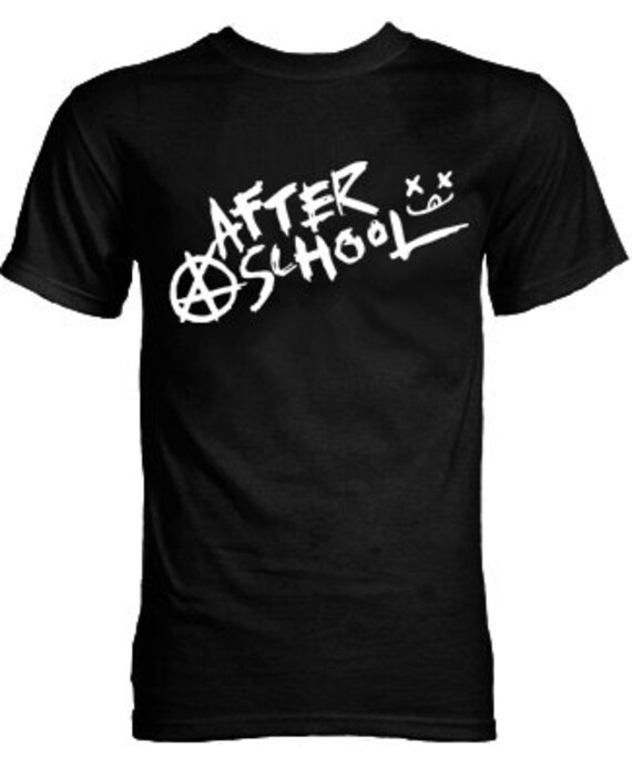 After School Anarchy Logo K pop T Shirt 