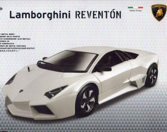 Lamborghini Reventon Die-Cast Metal MODEL CAR KIT, Scale 1:24, Brand New