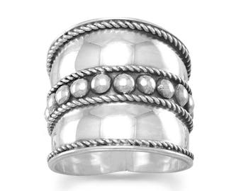 Handcrafted Balinese Sterling Silver Ring