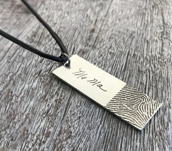 uk jewelry handwriting custom Handwriting Men For Necklace Signature Jewelry Custom Memorial