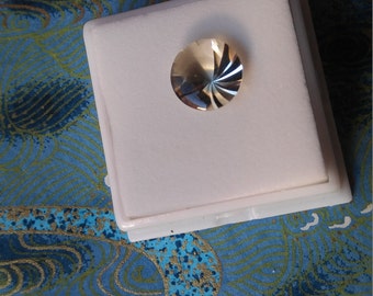 Approximately 3.20ct 11mm Round Spinfire Green Amethyst