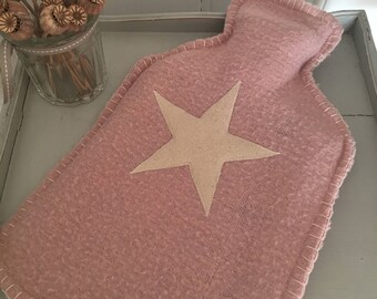 Woollen Hot Water Bottle Cover