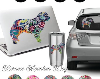 Bernese Mountain Dog Decal