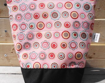 Insulated Lunch Bag - Pink Dot