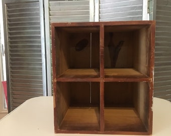 Wooden Storage Cubby